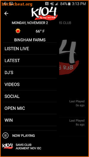 K104 screenshot