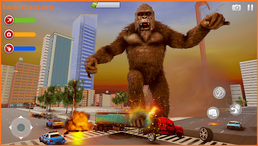 kaiju City Smasher - Godzilla vs King Kong Game screenshot