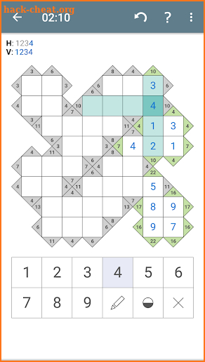 Kakuro (Cross Sums) screenshot