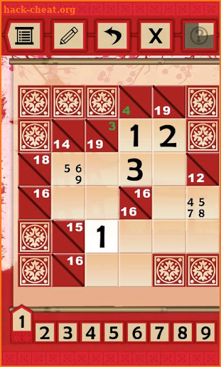 Kakuro Puzzles screenshot