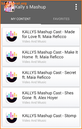 Kally s Mashup Cast - Video Musica screenshot