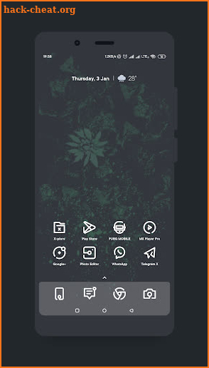 KAMIJARA White Icon Pack screenshot