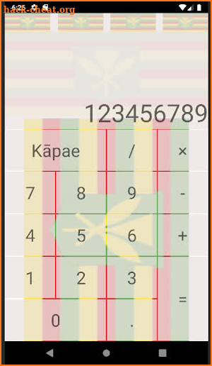 Kanaka Maoli Simple Calculator screenshot