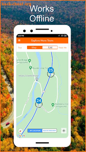 Kancamagus Scenic Byway Audio Driving Tour Guide screenshot