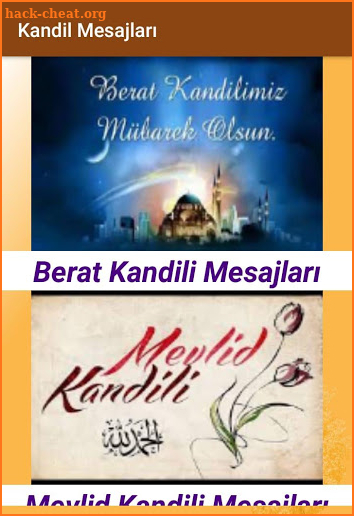 Kandil Mesajları 2019 screenshot