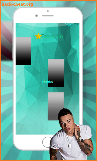 Kane Brown Piano Game Tiles Challenge - Heaven screenshot