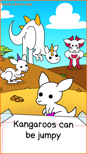 Kangaroo Evolution - Make Mutant Marsupials screenshot