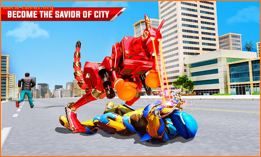 Kangaroo Robot Car Transform Robot Shooting Games screenshot