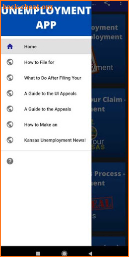 Kansas Unemployment App screenshot