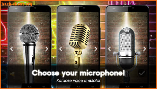 Karaoke voice sing & record screenshot