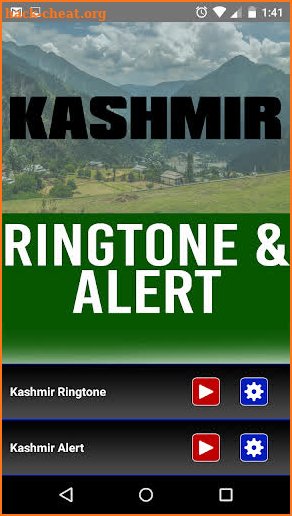 Kashmir Ringtone and Alert screenshot