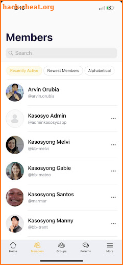 Kasosyo App screenshot