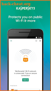 Kaspersky VPN – Secure Connection screenshot
