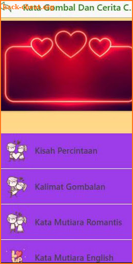 Kata Gombal Dan Cerita Cinta screenshot