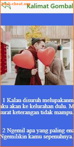 Kata Gombal Dan Cerita Cinta screenshot