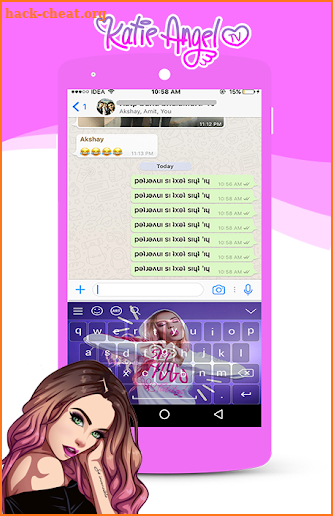 Katie Angel keyboard screenshot