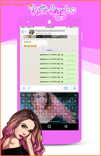 Katie Angel keyboard screenshot