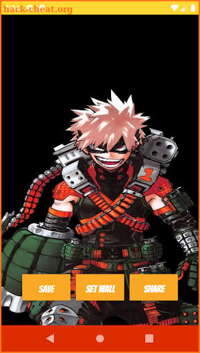 Katsuki Bakugou Wallpaper HD screenshot