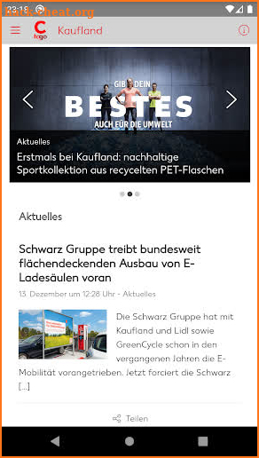 Kaufland Connect screenshot