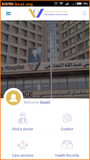 KAUH Patient Connect screenshot