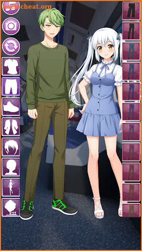 Kawaii Anime Boy Dress Up screenshot