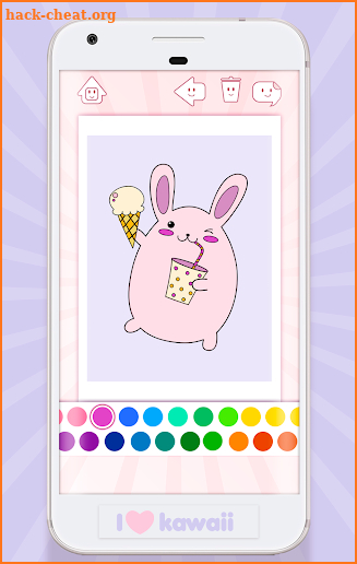 Kawaii Coloring Book screenshot