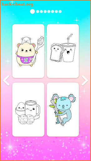 Kawaii Coloring Book Sparkle screenshot