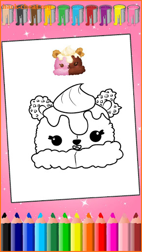 Kawaii Coloring, cute coloring pages screenshot