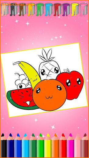 Kawaii Coloring, cute coloring pages screenshot