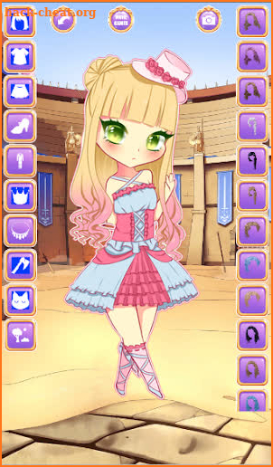 kawaii Cute Avatar Maker : Doll Cute Chibi Avatar screenshot