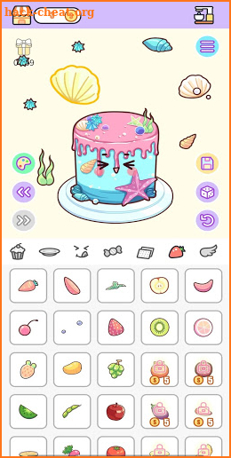 Kawaii Food Factory: Cute Food Fashion Dress up screenshot