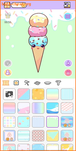 Kawaii Food Factory: Cute Food Fashion Dress up screenshot