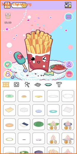 Kawaii Food Factory: Cute Food Fashion Dress up screenshot