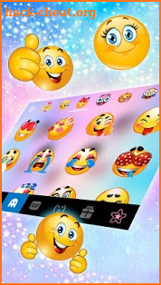 Kawaii Keyboard Theme screenshot