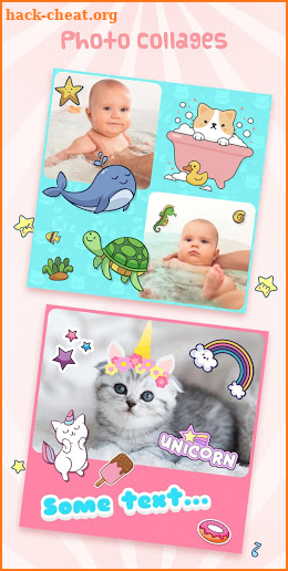 Kawaii Photo Editor | Kawaii Stickers and Frames screenshot