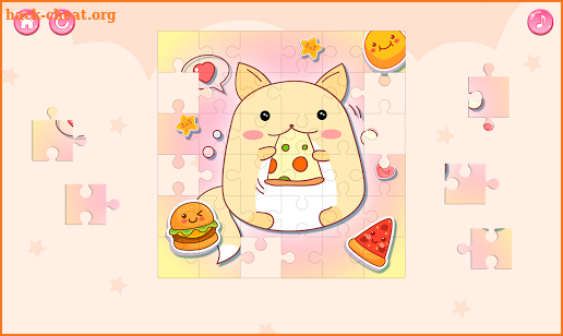 Kawaii Puzzle Game screenshot