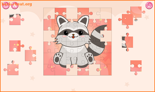 Kawaii Puzzle Game screenshot