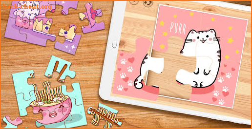 Kawaii Puzzles Game for Girls 💕🍦 screenshot