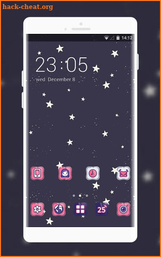 Kawaii theme cute star emotion life abstract art screenshot