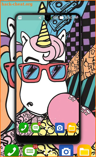 Kawaii Unicorn Wallpaper screenshot