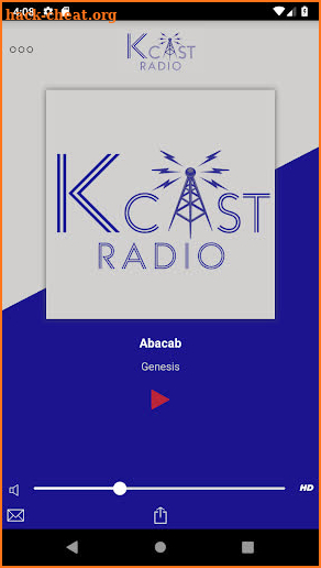 KCast Radio screenshot