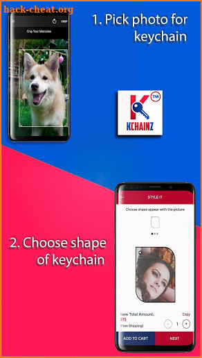 Kchainz–Print pictures into memory custom keychain screenshot