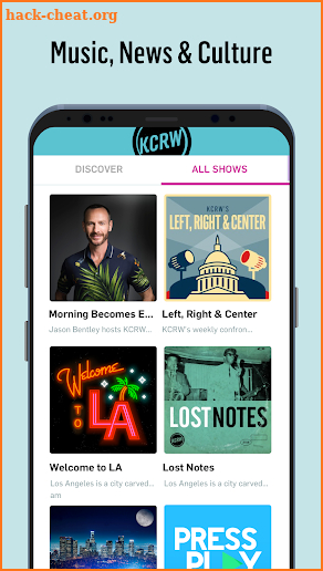 KCRW screenshot