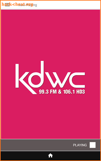 KDWC 99.3 FM screenshot