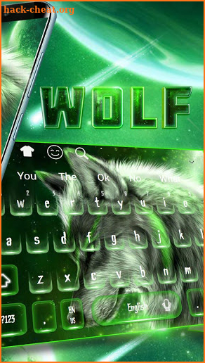 Keen Wolf 3D Keyboard screenshot