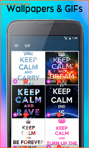 Keep Calm Wallpapers screenshot