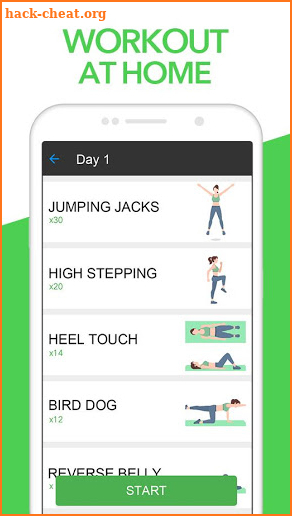 Keep Workout--30 days Abs workout screenshot