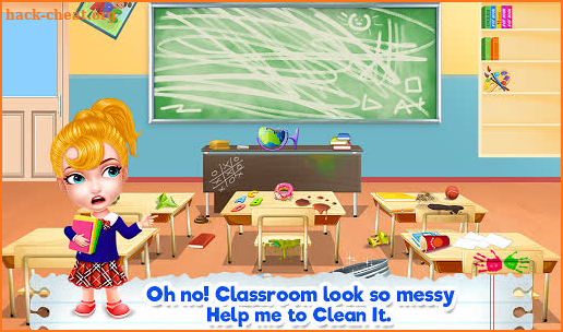 Keep Your House Clean 2 - School Cleanup Story screenshot