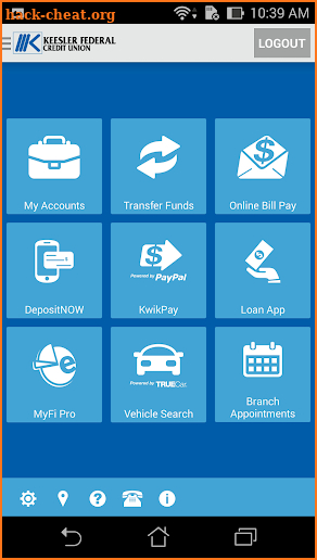 Keesler Federal Mobile Banking screenshot