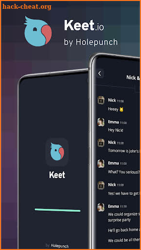 Keet by Holepunch screenshot